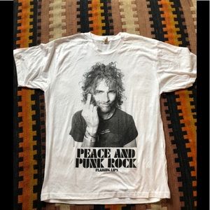 Flaming Lips Peace and Punk Rock Tshirt Large